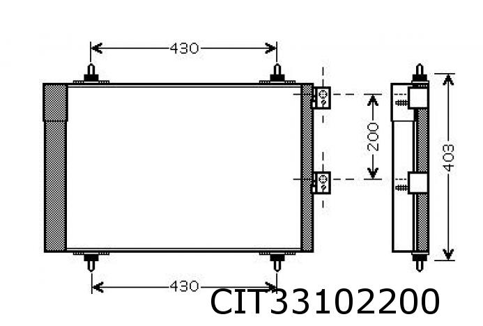 Condenser, air conditioning