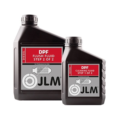 JLM Diesel DPF Liquide de nettoyage et de rinçage (Pack)