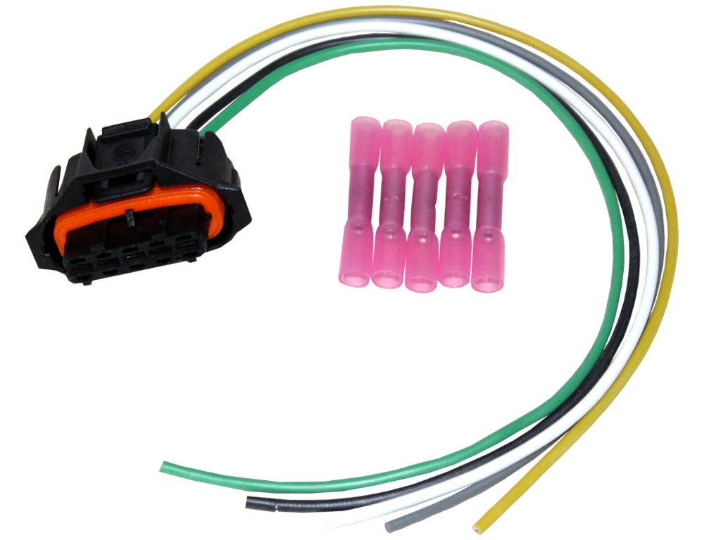 Kit de réparation per Connettore sensore di flusso d&amp;96;aria di massa, 5 poli per Alfa Romeo 156, 166, GTV, Spider, Lancia Thesis