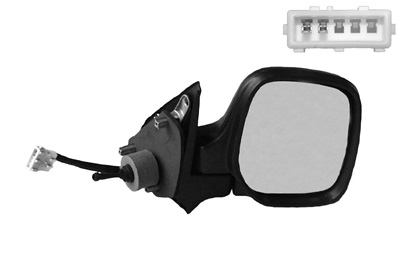 Rétroviseur droite man./chauffage