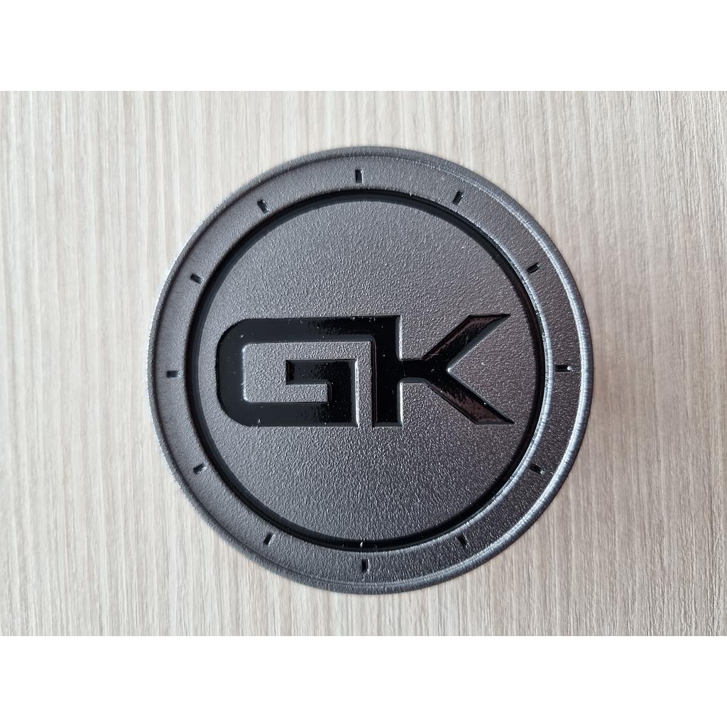 Nabendeckel GK Alu Structure grey