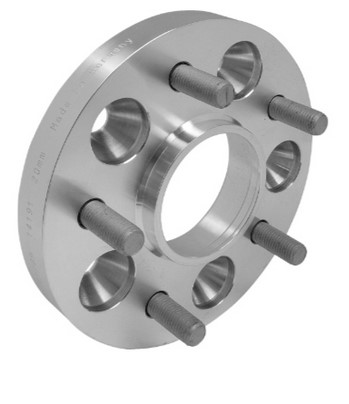 Distanzscheibe 20mm 5x114.3-70.6 aus Alu mit Anschraub-Ausf. System 3 *