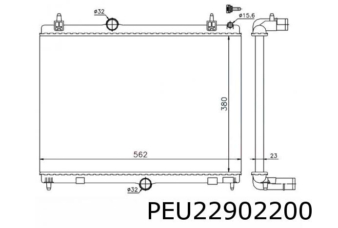 Radiateur, refroidissement du moteur