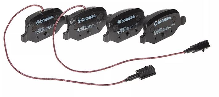 Pastiglie freno posteriore Fiat 500 Abarth 2012- marca BREMBO