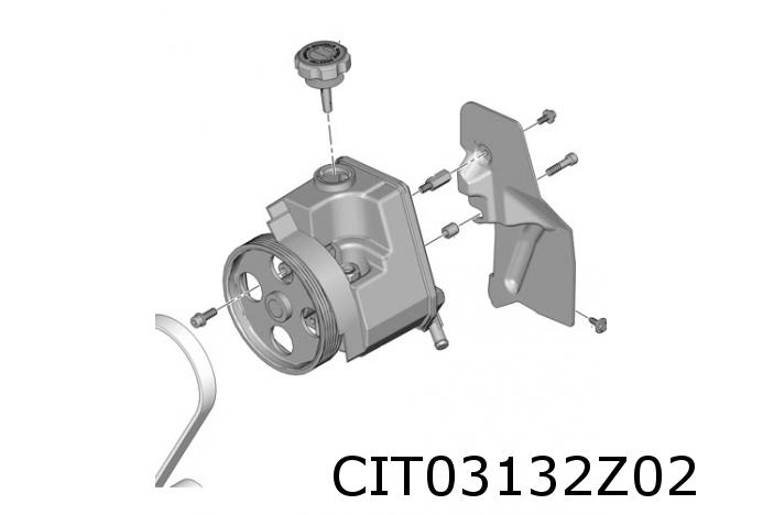 Xsara Picasso 1/01- (1.6i/1.6i-16V) stuurpomp