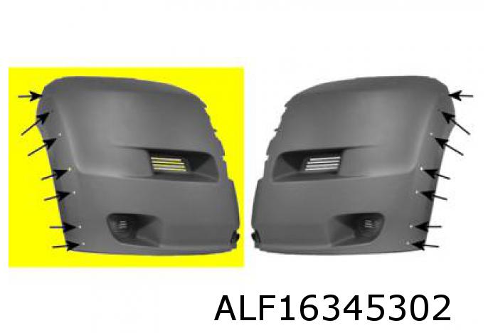 Stossstangen-Ecke Jumper III vorne rechts