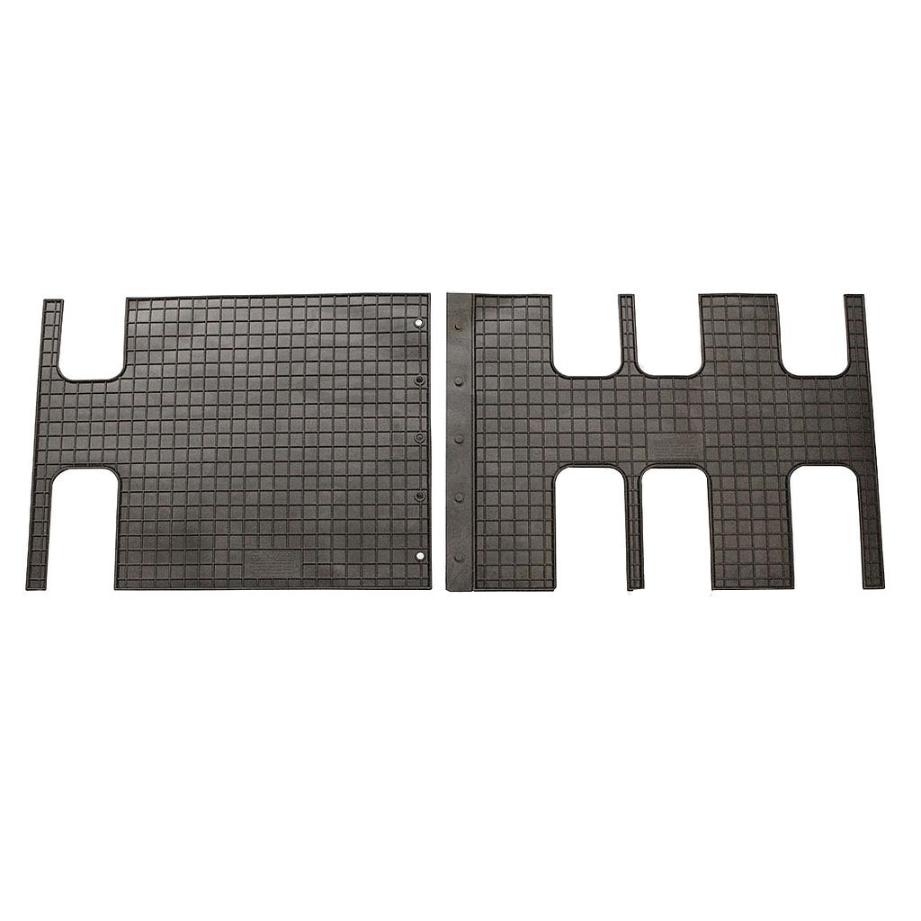 3Tapis de sol en caoutchouc 3e rangée Expert/Traveller/Jumpy IV/Spacetourer