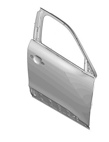 Tür vorne rechts Peugeot 2008 2019-