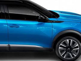 Enjoliveur avec chrome porte avant gauche