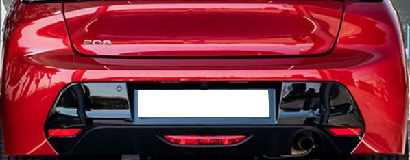 Stossstange hinten mit PDC