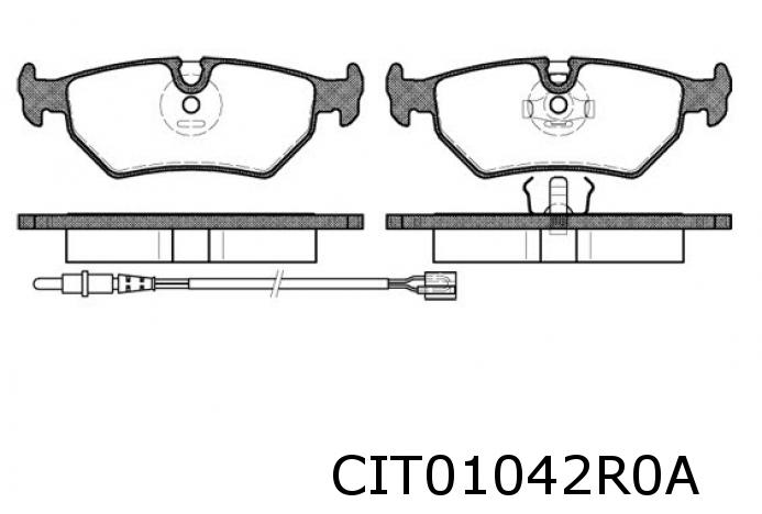 Bremsklötze Evasion / 806 hinten