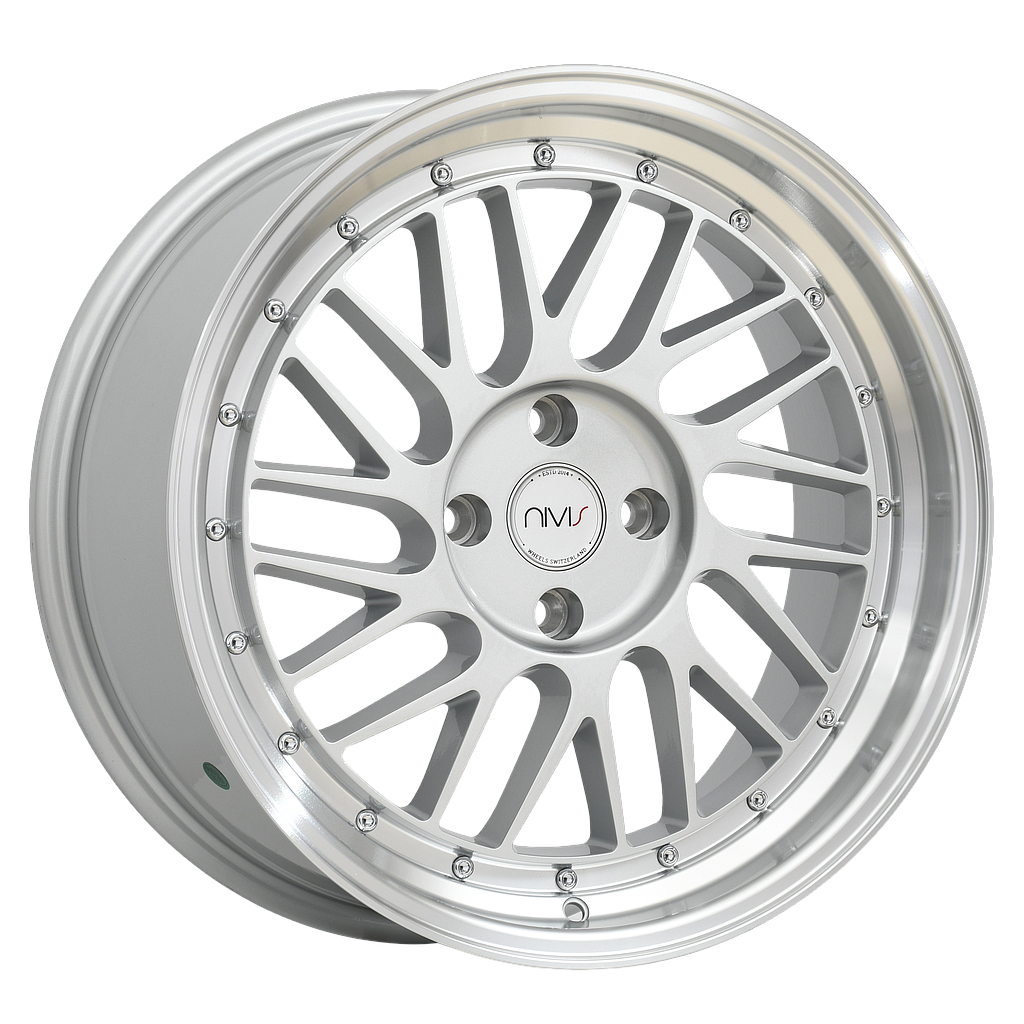 NIVIS Classico Silver polished 8x18 4x108 ET27 CB65.1 KE60