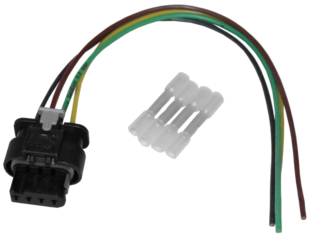 Cavo di riparazione fanali posteriori spina ovale, a 4 poli per Panda (312) 02 / 12-, Fiat 500 07/15 -