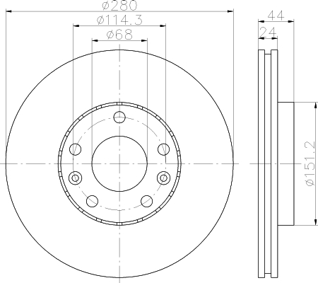 BREMSSCHEIBE DQ31