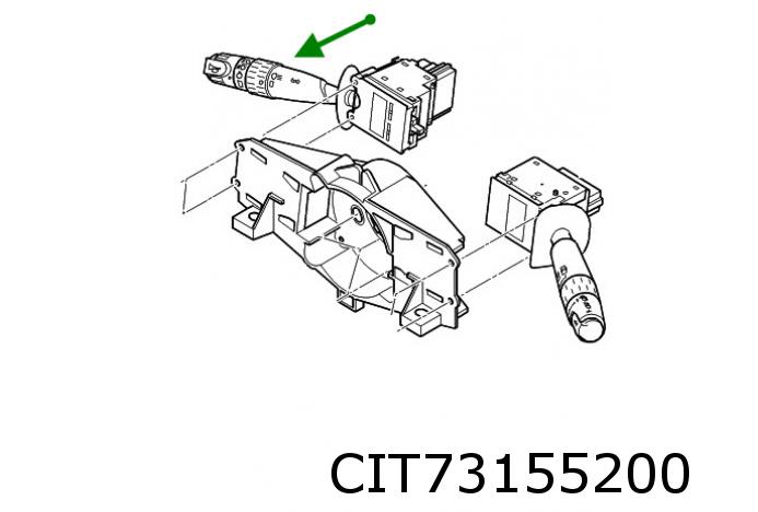 Commutateur de colonne de direction