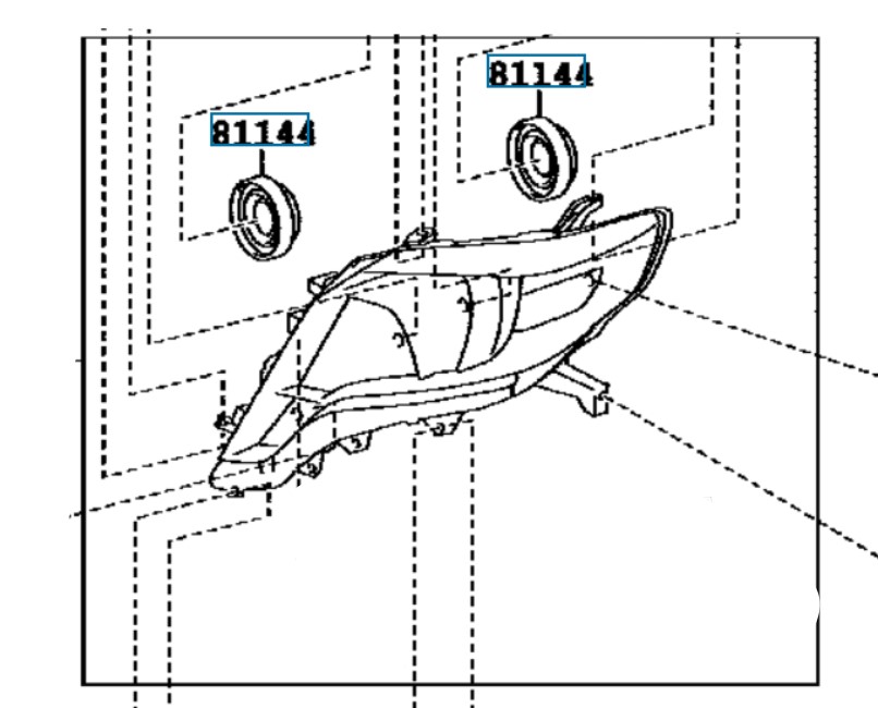Scheinwerfer  LED Xenon rechts