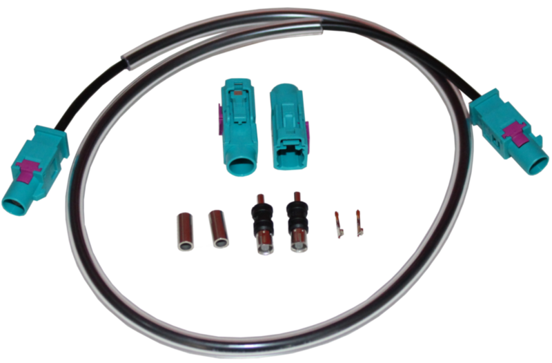 Kit de réparation adaptateur pour câble coaxial/antenne