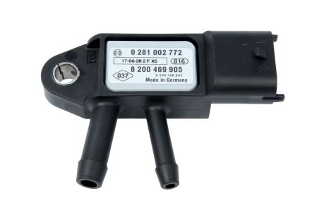 Capteur, pression des gaz échappement