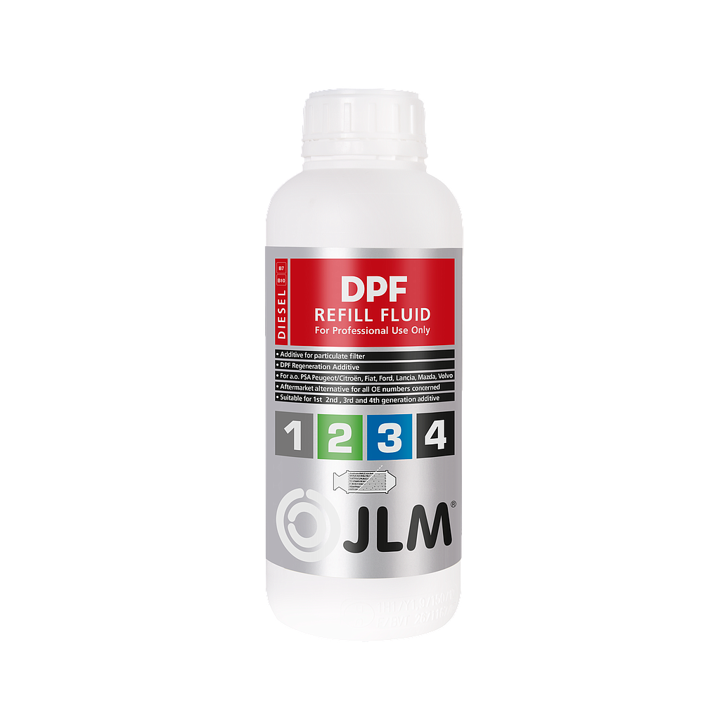 JLM Diesel DPF Refill Fluid 1 Liter Dose
