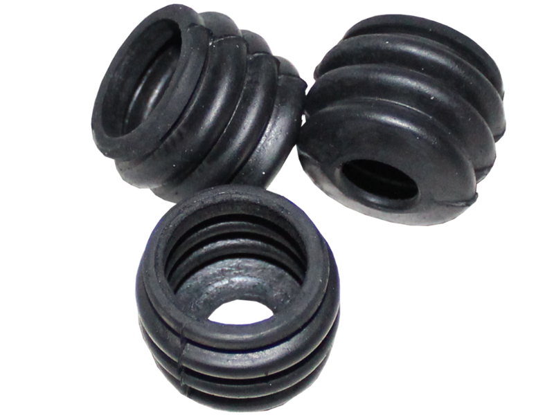 Rondelles caoutchouc pour protection guide manches pince de frein