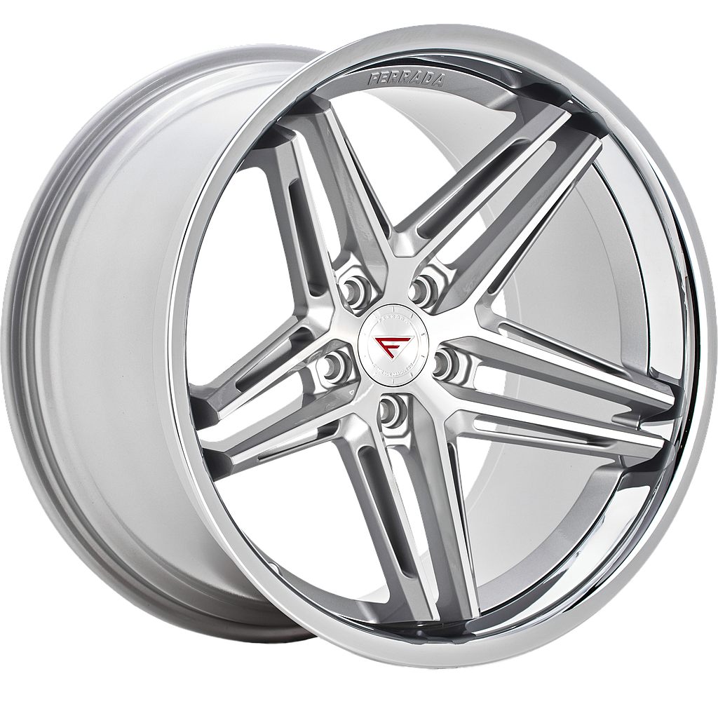 FERRADA CM1 Machine Silver / Chrome Lip 8.5x20 66.6 60° Kegel