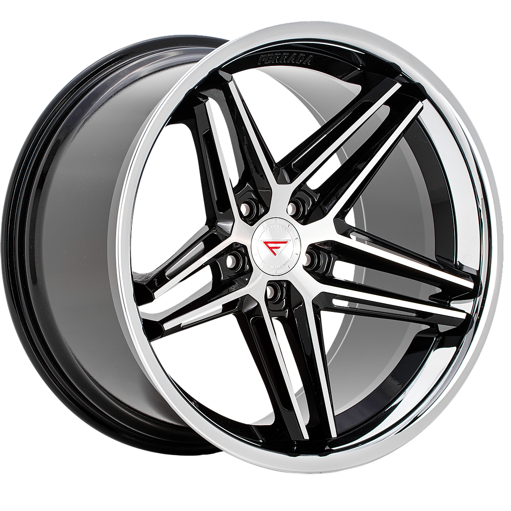 FERRADA CM1 Machine Black / Chrome Lip 9x20 71.6 60° Kegel