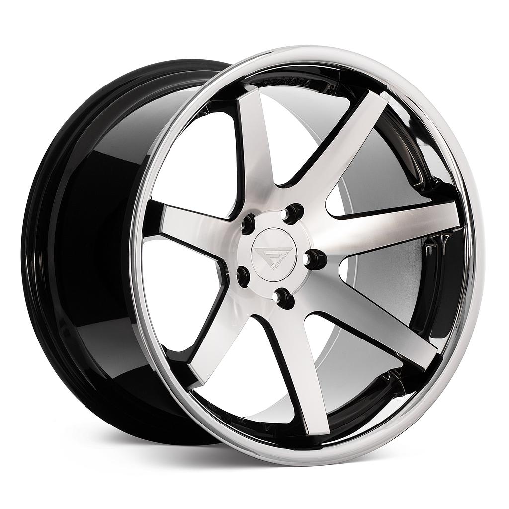 FERRADA FR1 Machine Black / Chrome Lip 11x22 66.6 60° Kegel