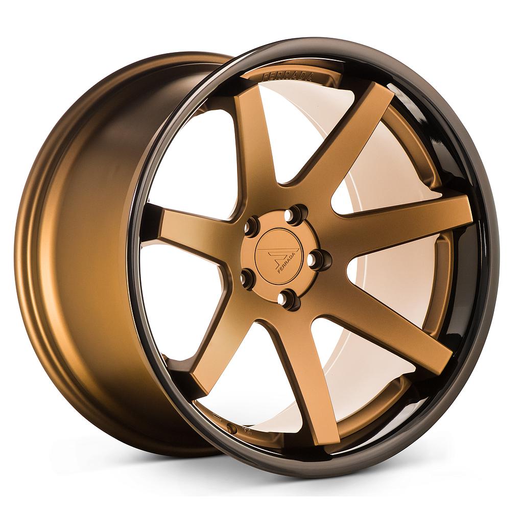 FERRADA FR1 Matte Bronze / Gloss Black Lip 9x22 71.6 60° Kegel