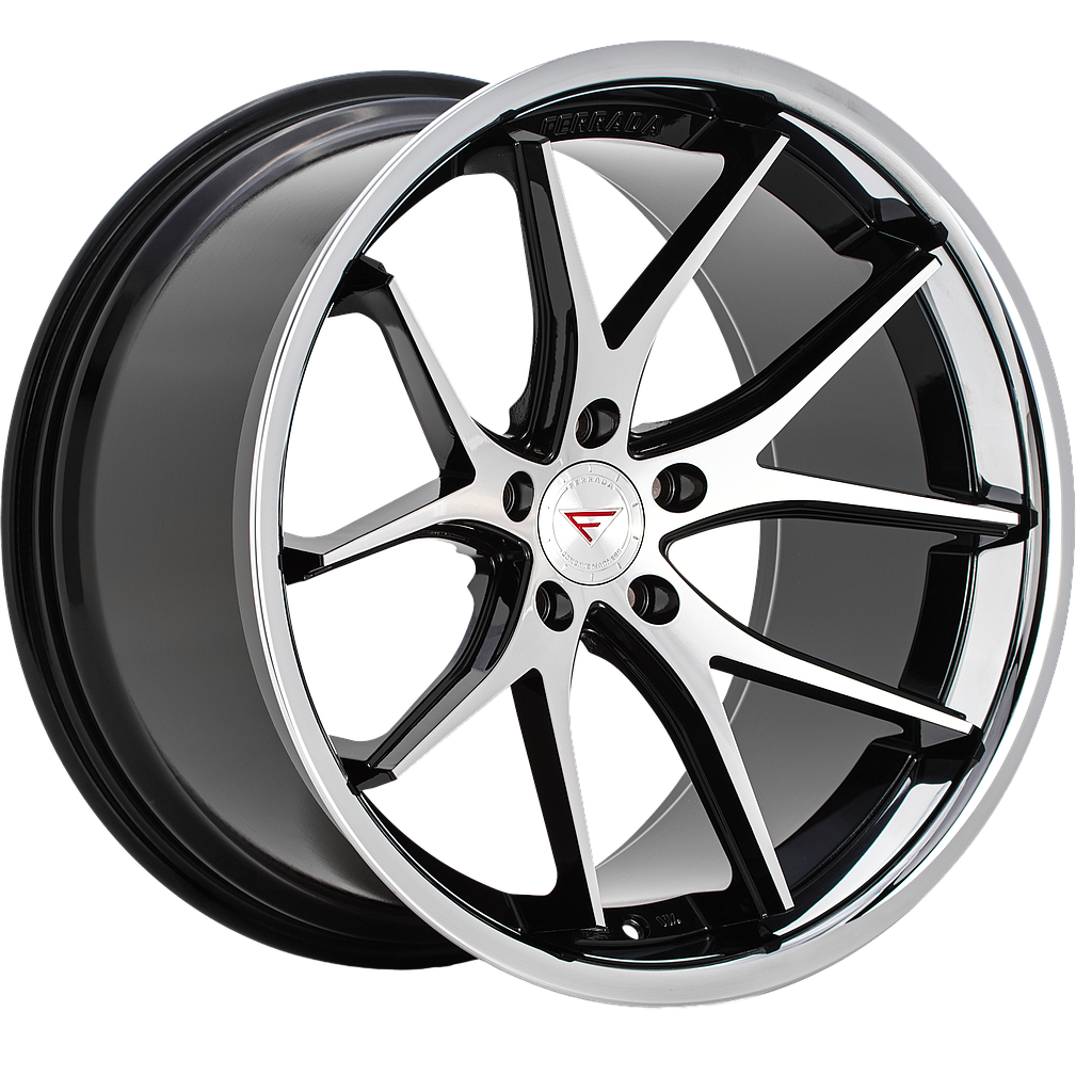 FERRADA FR2 Machine Black / Chrome Lip 11.5x20 74.1 60° Kegel