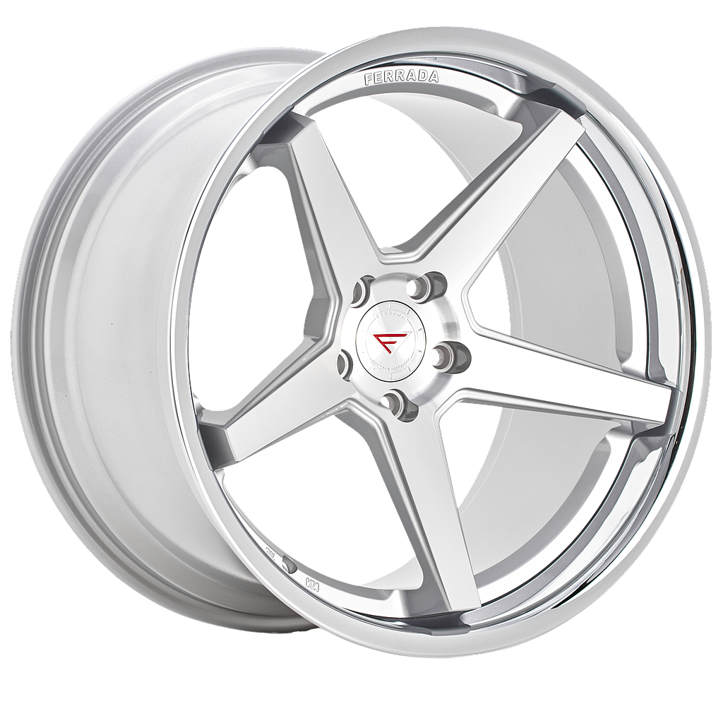 FERRADA FR3 Machine Silver / Chrome Lip 8.5x20 66.6 60° Kegel