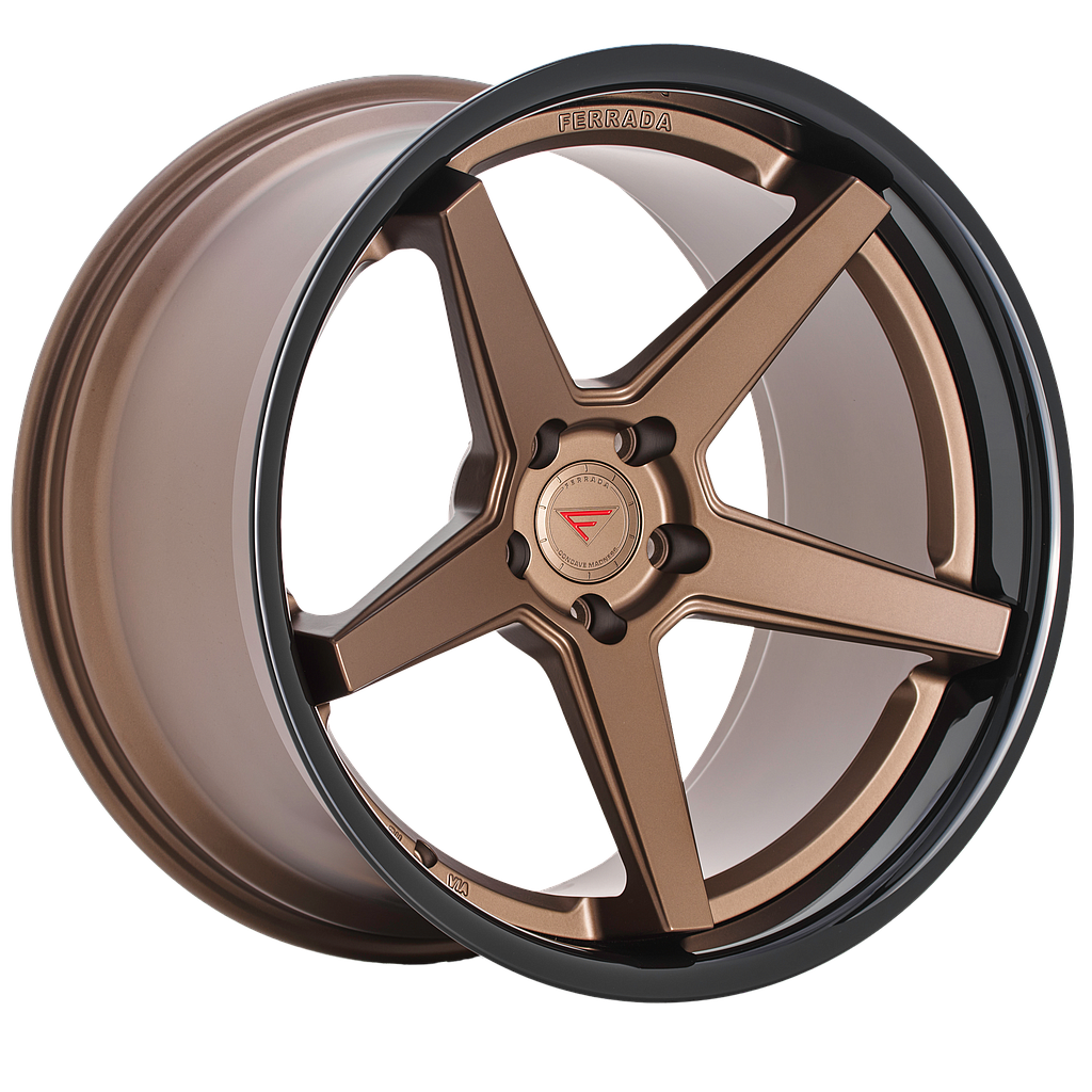 FERRADA FR3 Matte Bronze / Gloss Black Lip 11x22 74.1 60° Kegel