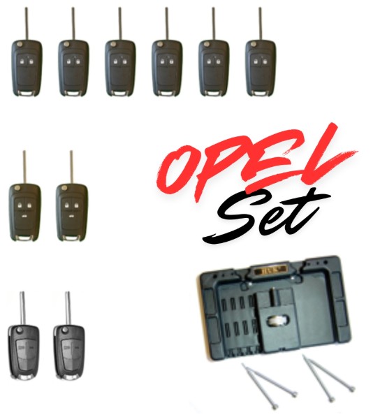 Set iniziale Opel Custodia portachiavi 10 chiavi, 1 utensile