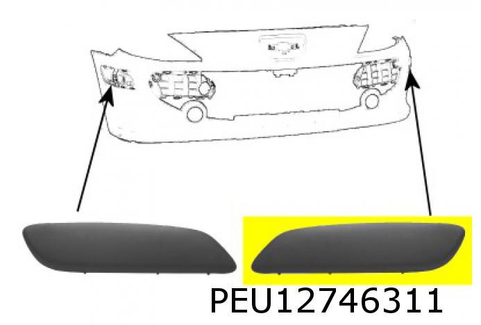 Schutzleiste 307 vorne links