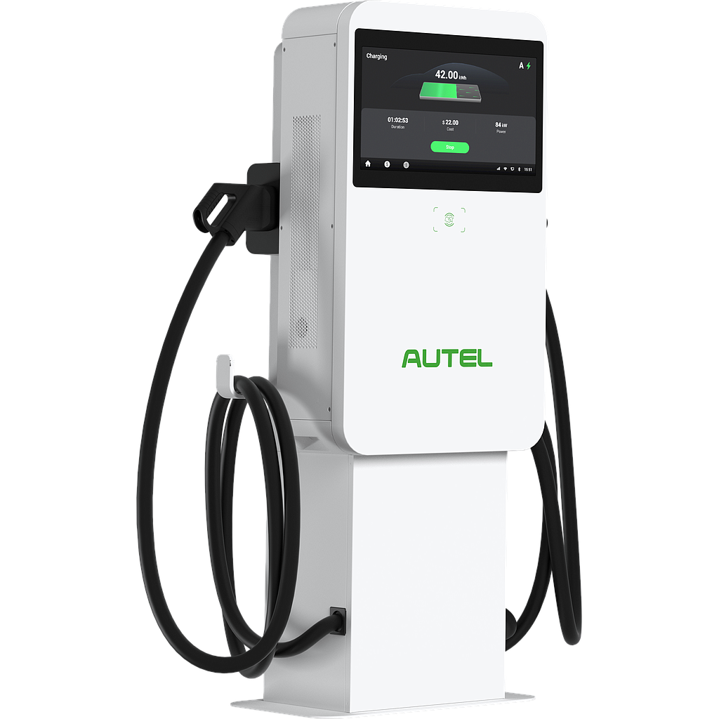 MaxiCharger DC Compact versione da pavimento, 50 kW