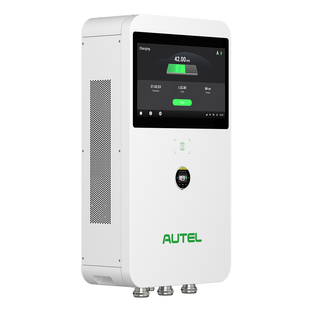 MaxiCharger DC Compact versione a parete, 50 kW