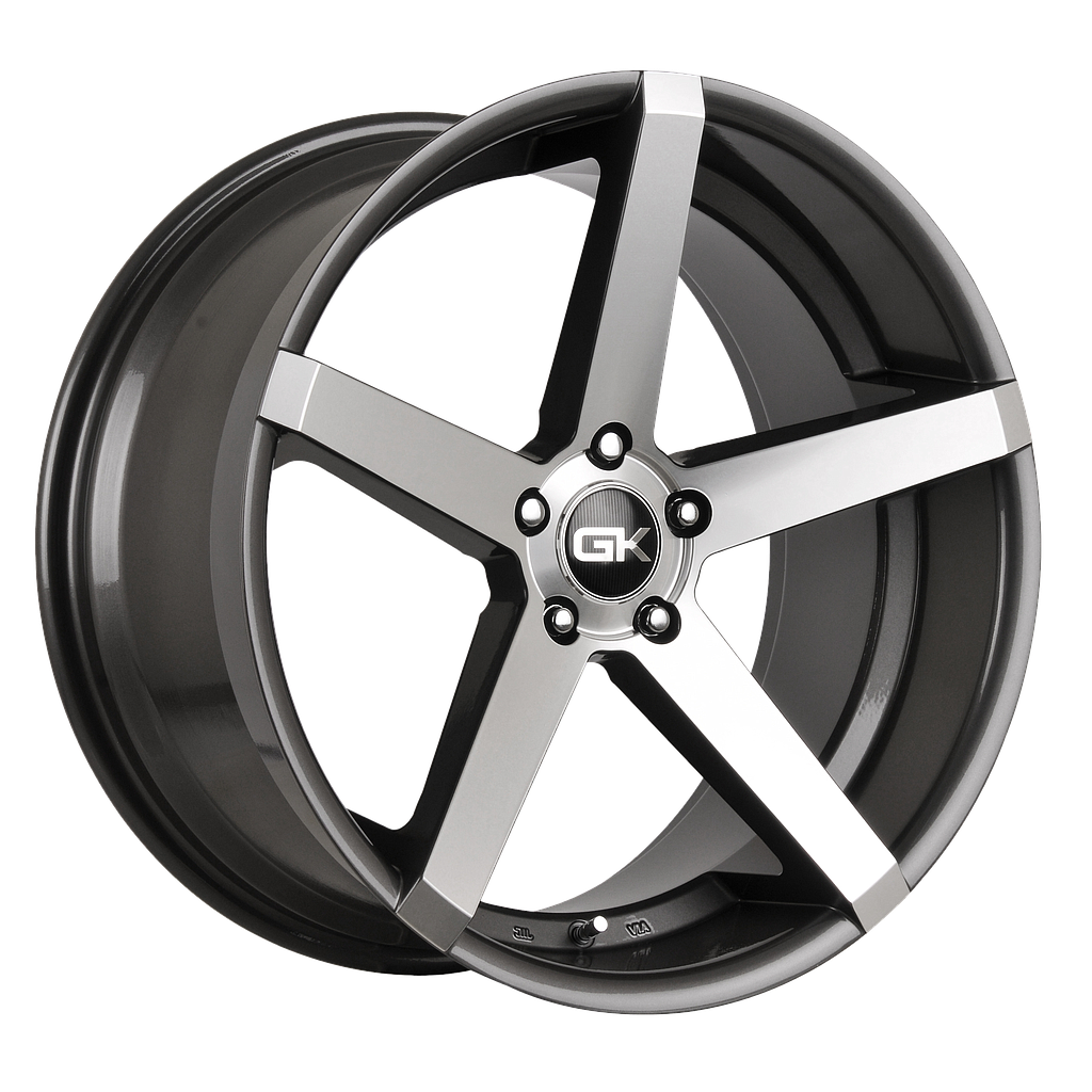 GK 265 Gunmetal Frontpolished 8.5x19 74.1 60° Kegel