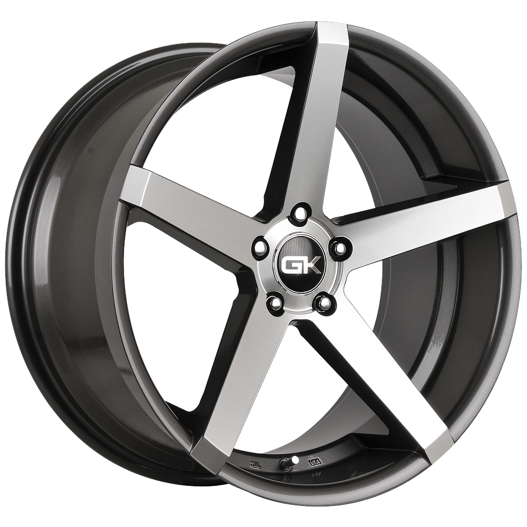 GK 265 Gunmetal Frontpolished 9.5x19 74.1 60° Kegel