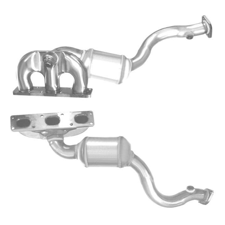 E46 4/98- (320i/323i/328i) E39 9/98- (520i/523i/528i) Z3 (2.0i/2.8i) front catalytic converter
