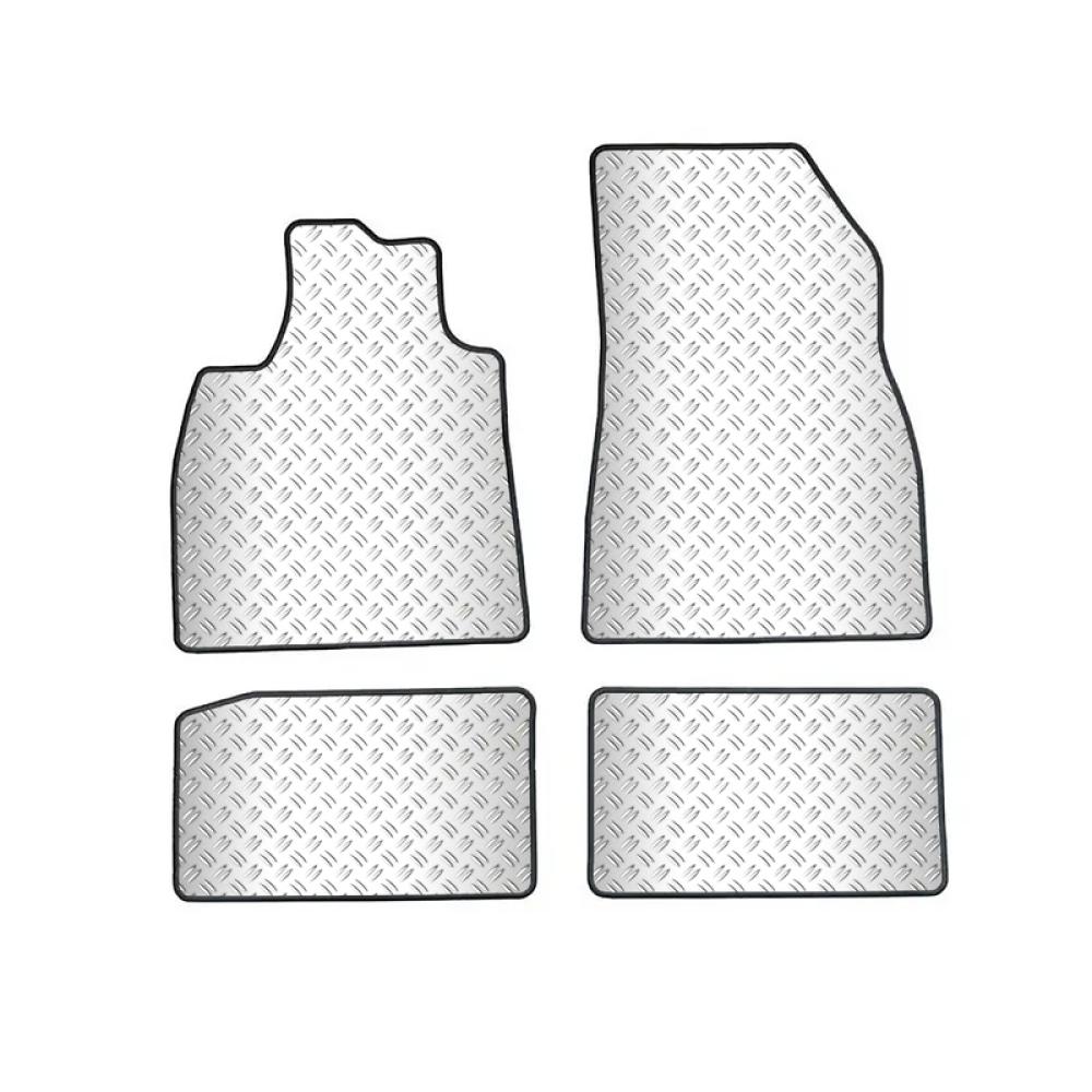 REDUST Fussmatten Alu Bigster Schalter Silber