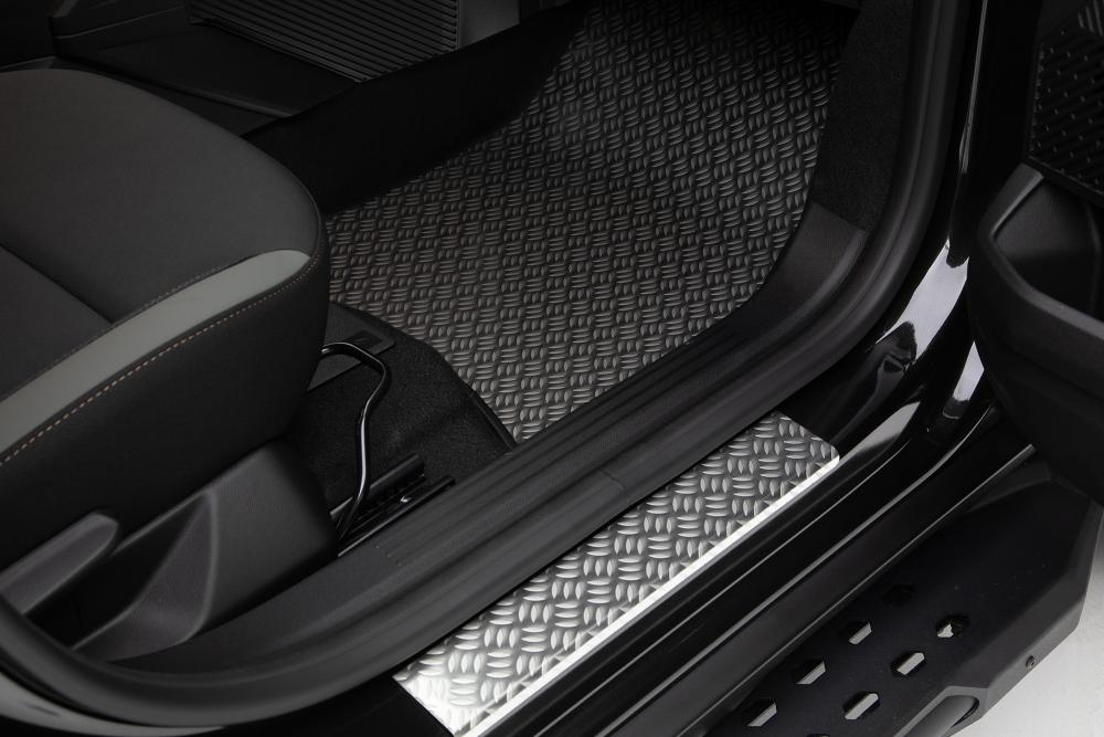 REDUST Fussablage Alu Duster 3 + Bigster Silber