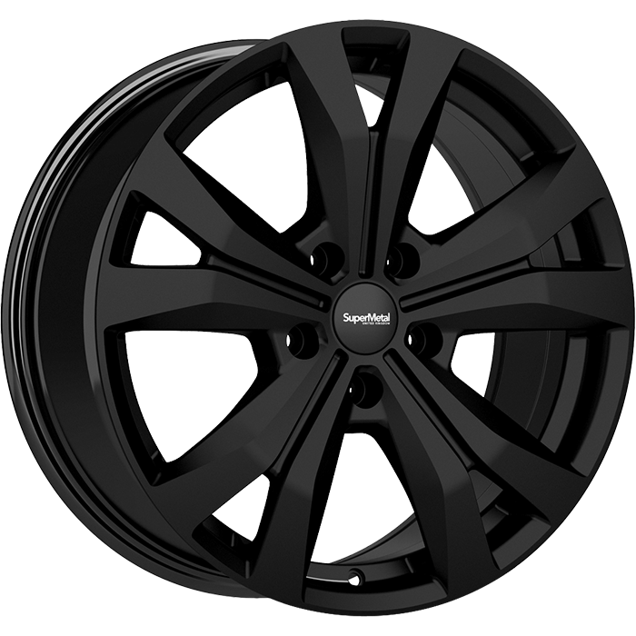 SuperMetal BULLET Matt Black 8.0x18 72.6