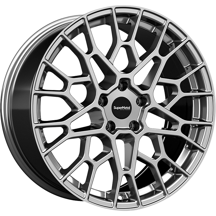 SuperMetal CELL Hyper Silver 9.0x20 ET45 5x120 65.1