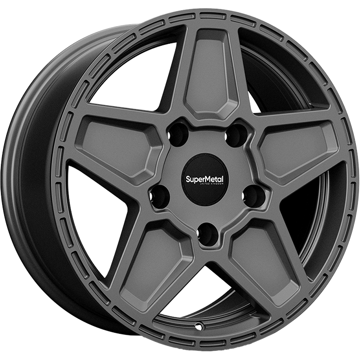 SuperMetal ROCKET Ultra Matt Grey 8.0x18 65.1