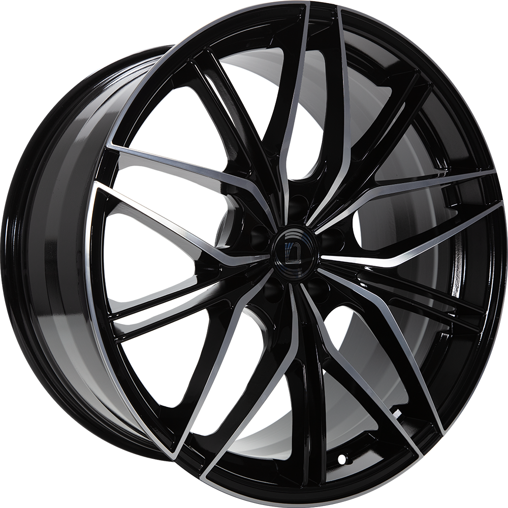 DIEWE BRENTA nero machined 10.5x22 ET49 5x112 66.5