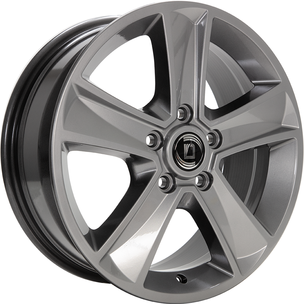DIEWE MAMMUT5 argento silber 7.0x17 ET42 5x108 65.1