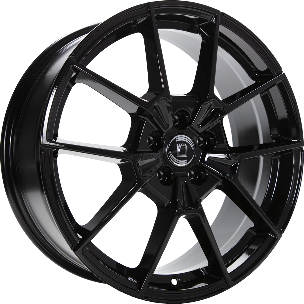 DIEWE NEVE black glossy 8.5x18 ET40 5x112 66.6
