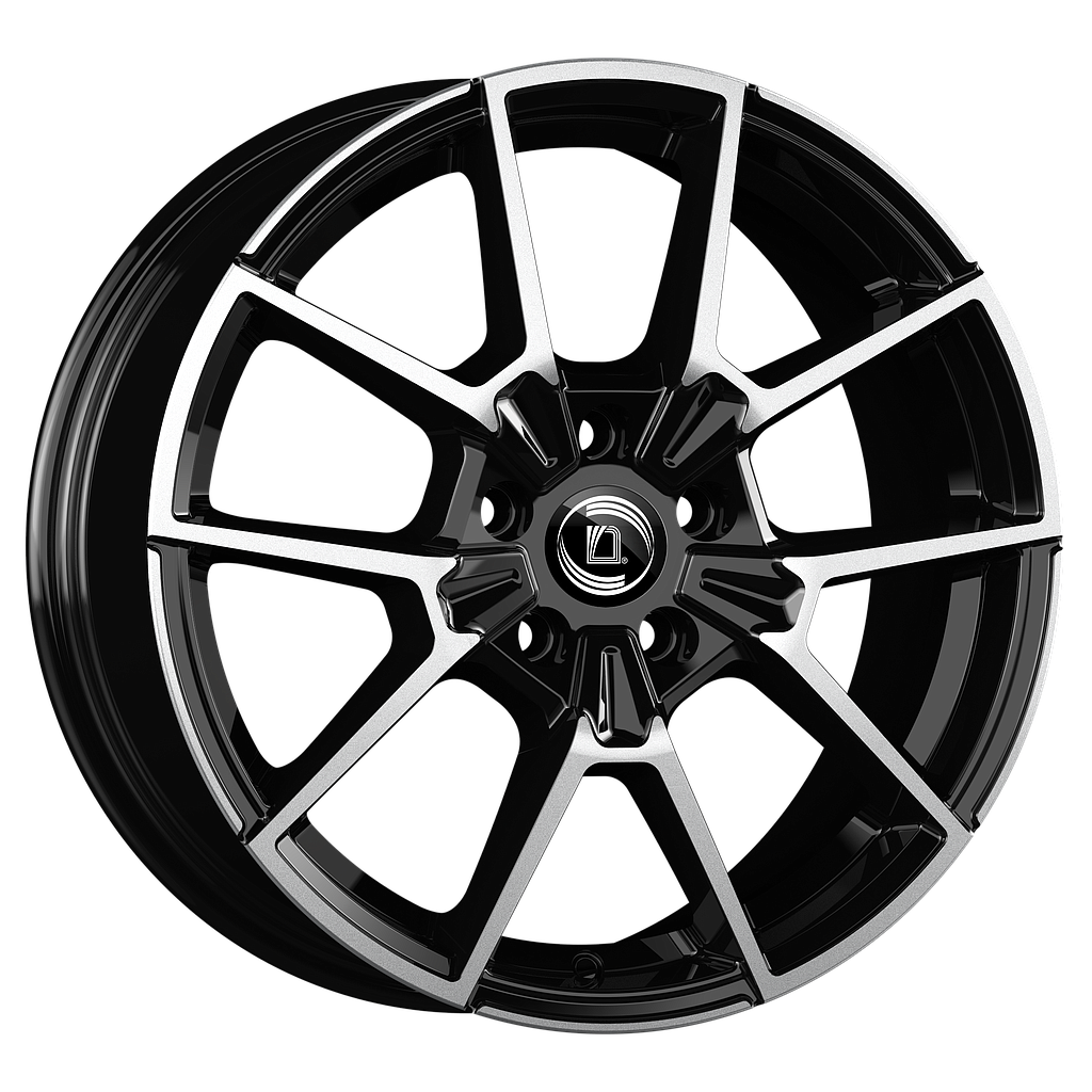 DIEWE NEVE black diamond 9.5x19 ET45 5x114.3 64.1