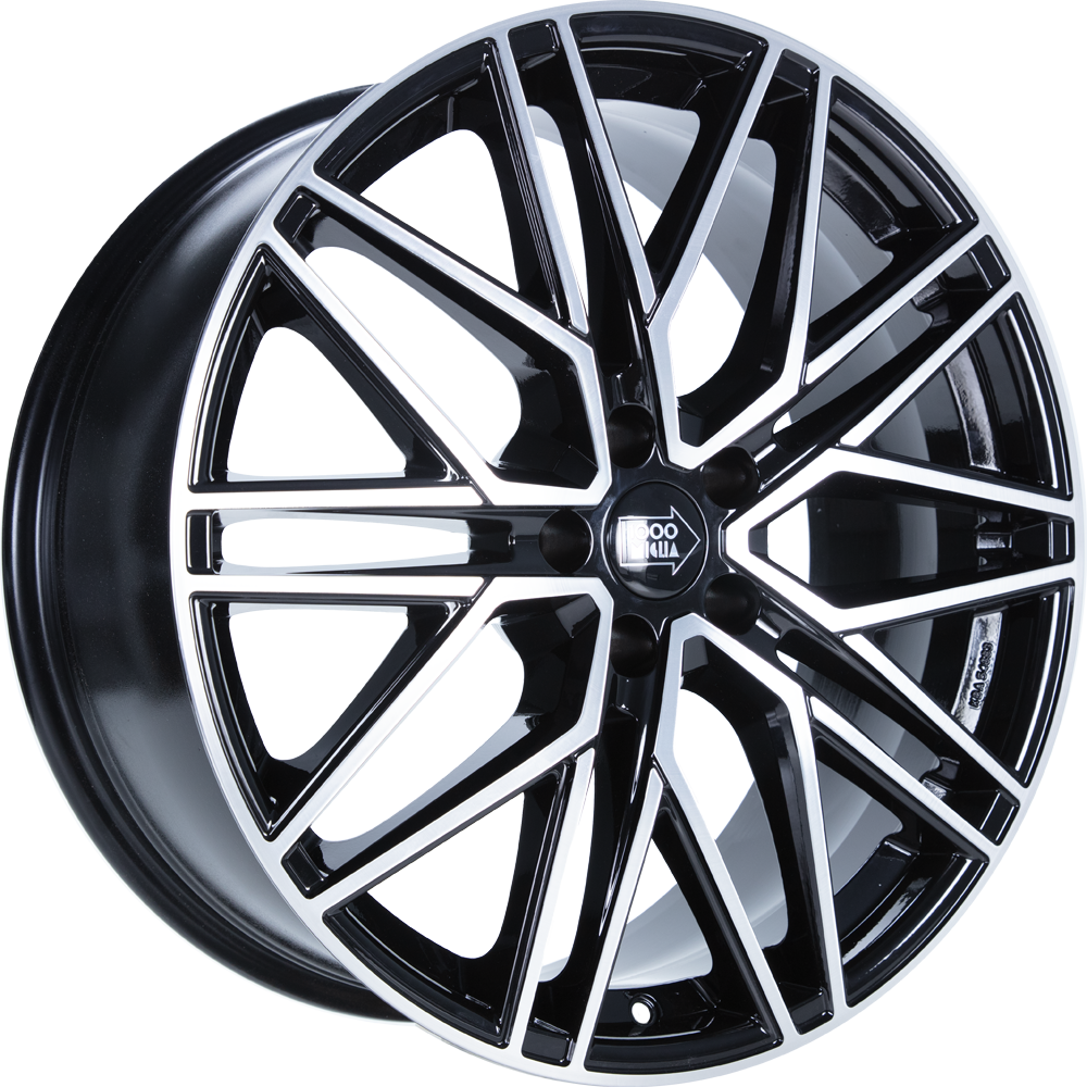 DIEWE MM1023 black polished 9.0x19 ET48 5x112 66.5