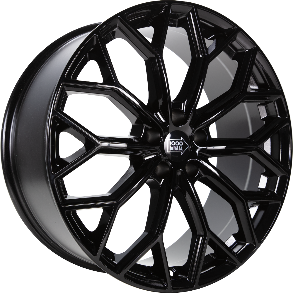 DIEWE MM1030 gloss black 8.0x18 ET45 5x112 66.5