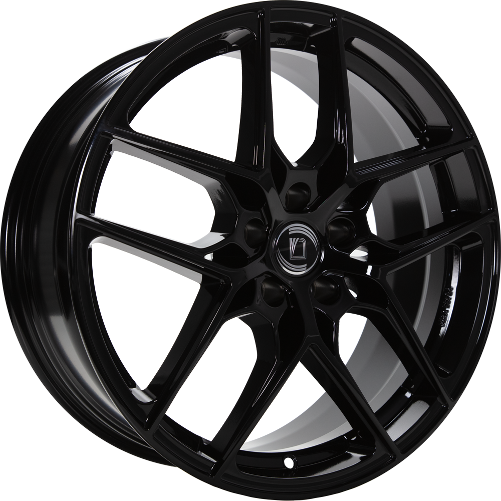 DIEWE MM1004 gloss black 8.0x19 ET45 5x114.3 73.1